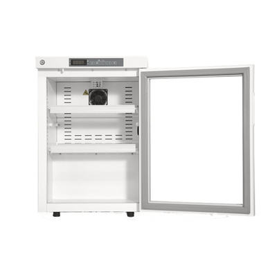 60L Small Medical Laboratory Hospital Refrigerator With Glass Door For Drug Vaccine Storage