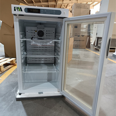 100L Laboratory Pharmacy Vaccine Refrigerator Cabinet With Glass Door For Drugs